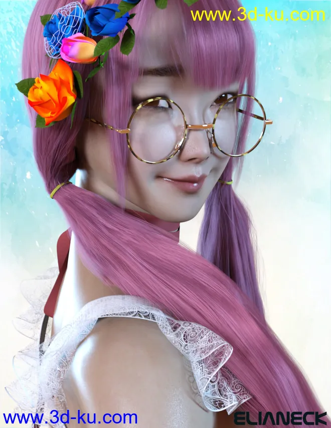 Kokoro for Genesis 8 Female模型的图片2