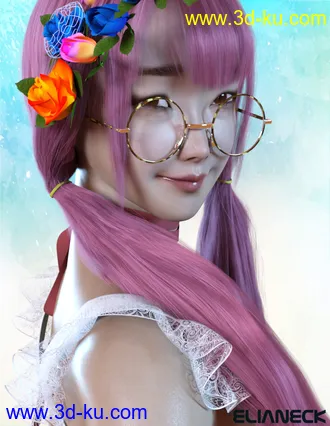 3D打印模型Kokoro for Genesis 8 Female的图片