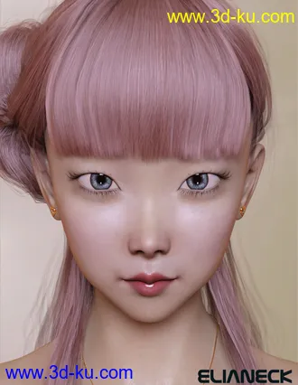 3D打印模型Kokoro for Genesis 8 Female的图片