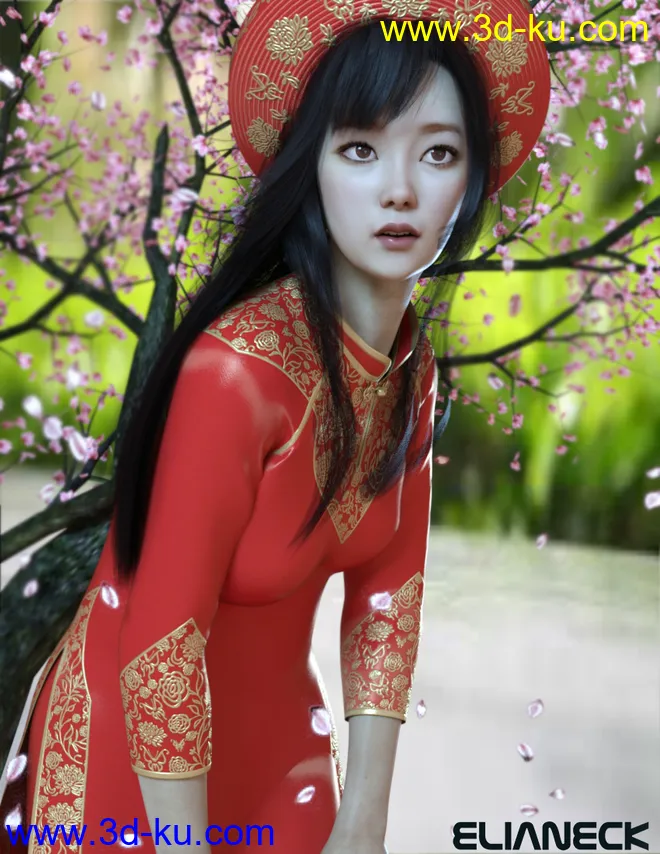Kokoro for Genesis 8 Female模型的图片12
