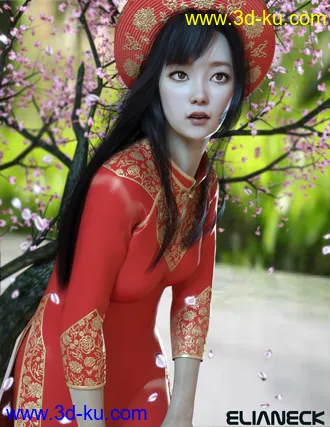 3D打印模型Kokoro for Genesis 8 Female的图片