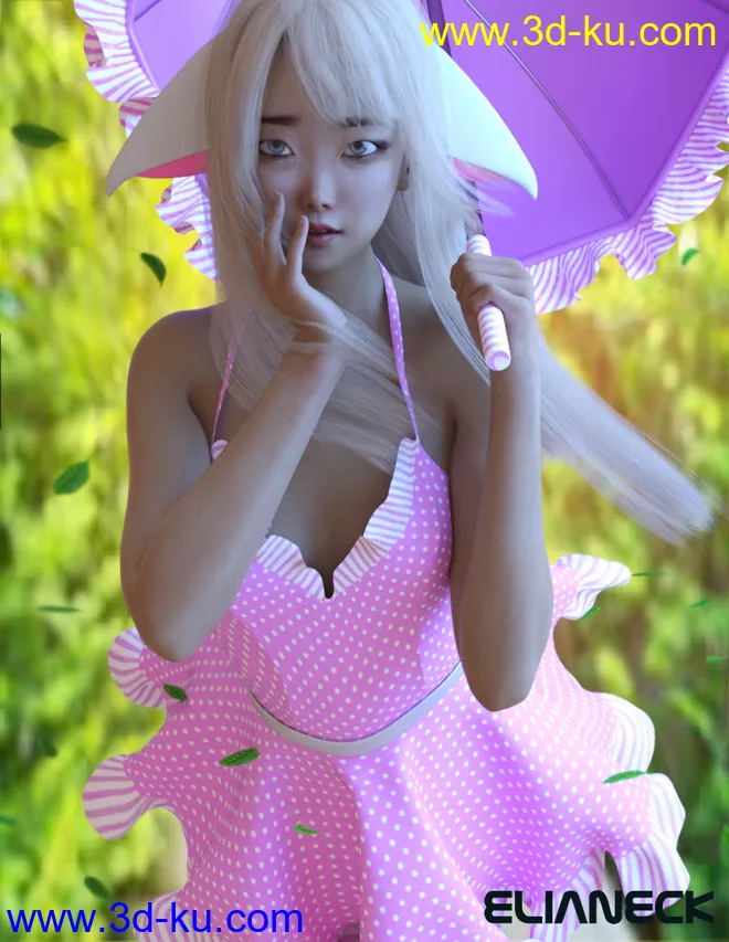 Kokoro for Genesis 8 Female模型的图片13