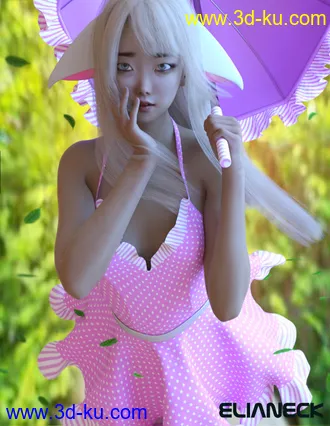 3D打印模型Kokoro for Genesis 8 Female的图片