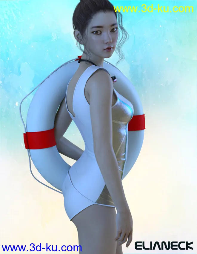 Kokoro for Genesis 8 Female模型的图片17