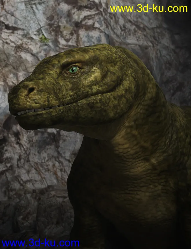 Komododreki - The Komodo Dragon HD模型的图片3