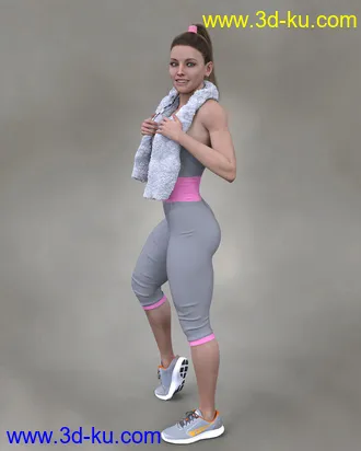 3D打印模型KrashWerks NATALYA for Genesis 8 Female的图片
