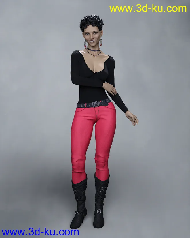 KrashWerks RACHEL for Genesis 8 Female模型的图片1