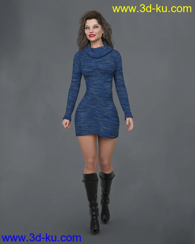 KrashWerks TIFFANY for Genesis 8 Female模型的图片1