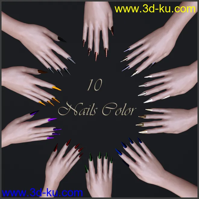 Kumi Leiko and Dress for Genesis 8 Females模型的图片6