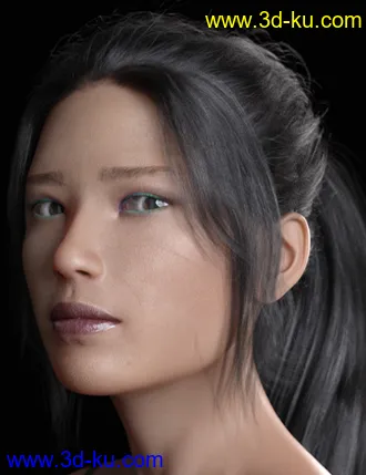 3D打印模型Kumi Leiko and Dress for Genesis 8 Females的图片