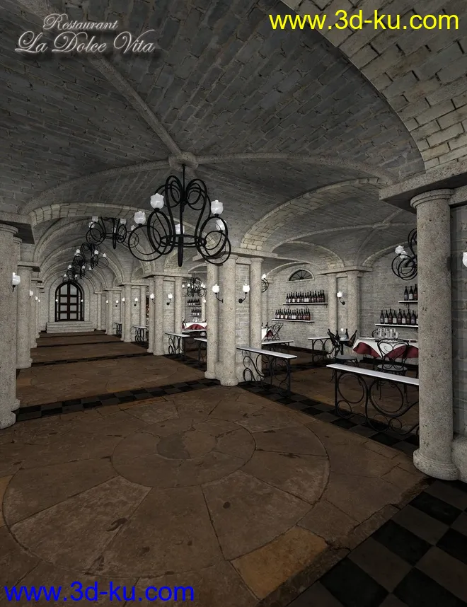 La Dolce Vita Restaurant模型的图片1
