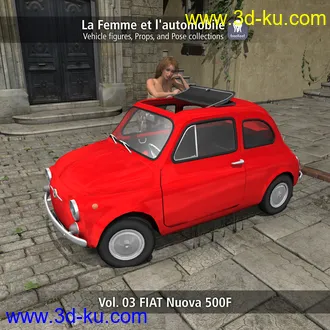 3D打印模型La Femme et l'automobile 03的图片
