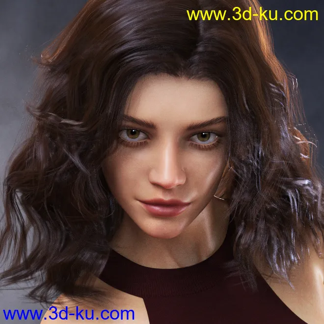 LA Nori for Genesis 8 Female模型的图片1