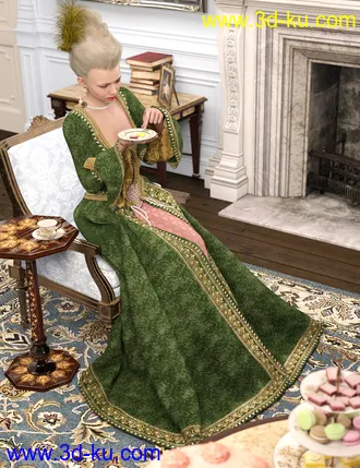 3D打印模型La Reine - Clementine的图片