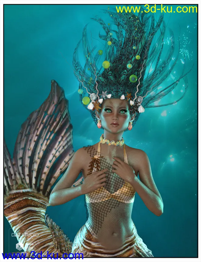 Laguna-Naoko Props for Genesis 3 Female(s), Genesis 2 Female(s) and Victoria 4模型的图片6