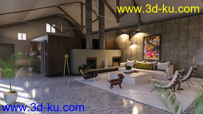 Lakehouse Lounge模型的图片2