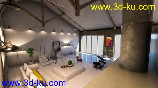 Lakehouse Lounge模型的图片4