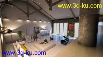 3D打印模型Lakehouse Lounge的图片