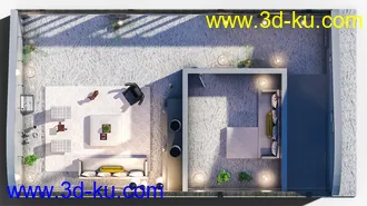 3D打印模型Lakehouse Lounge的图片
