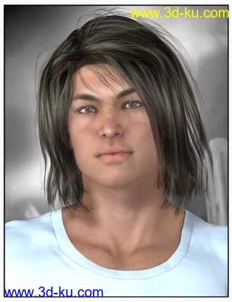 3D打印模型Lanny Hair的图片