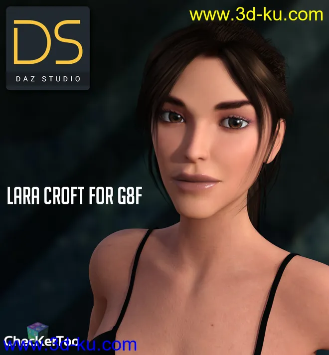 Lara Croft For G8F模型的图片1