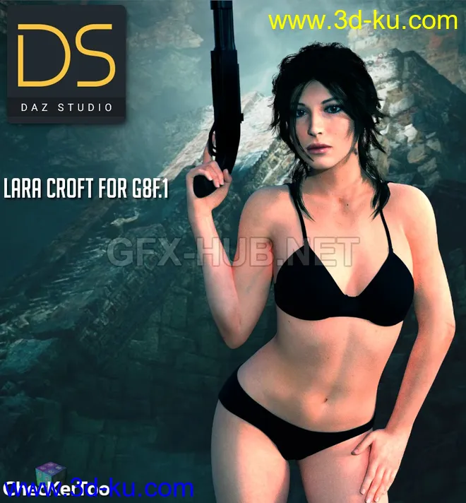 Lara Croft For G8F.1模型的图片1