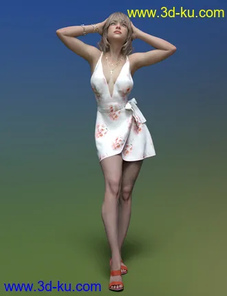 3D打印模型Lara HD for Genesis 8 Female的图片