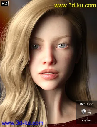 3D打印模型Lara HD for Genesis 8 Female的图片