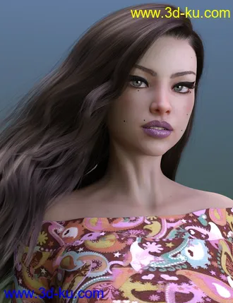 3D打印模型Lara HD for Genesis 8 Female的图片