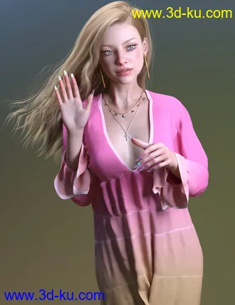 3D打印模型Lara HD for Genesis 8 Female的图片