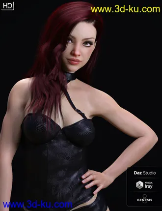 3D打印模型Lara HD for Genesis 8 Female的图片