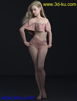 Lara HD for Genesis 8 Female模型的图片14