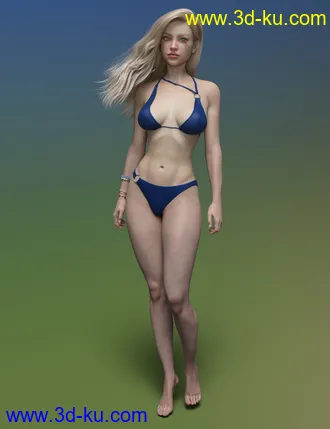 3D打印模型Lara HD for Genesis 8 Female的图片