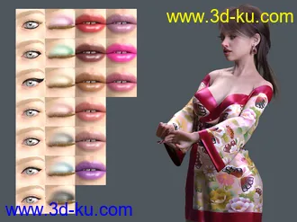 3D打印模型Lara HD for Genesis 8 Female的图片