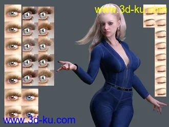 Lara HD for Genesis 8 Female模型的图片18
