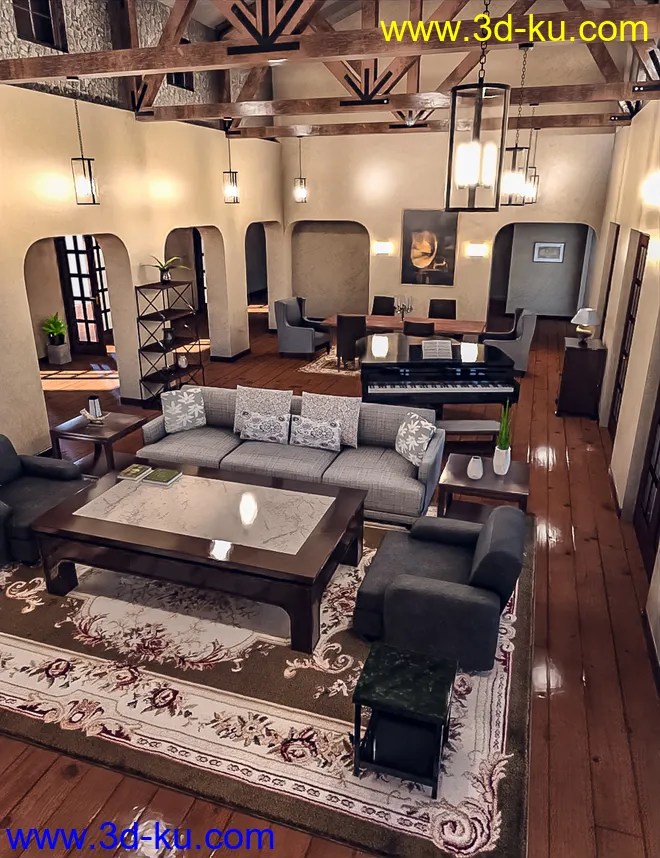Lencino Living Space模型的图片1