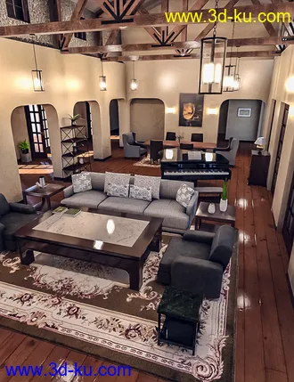 3D打印模型Lencino Living Space的图片