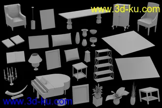 3D打印模型Lencino Living Space的图片