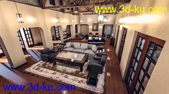 3D打印模型Lencino Living Space的图片