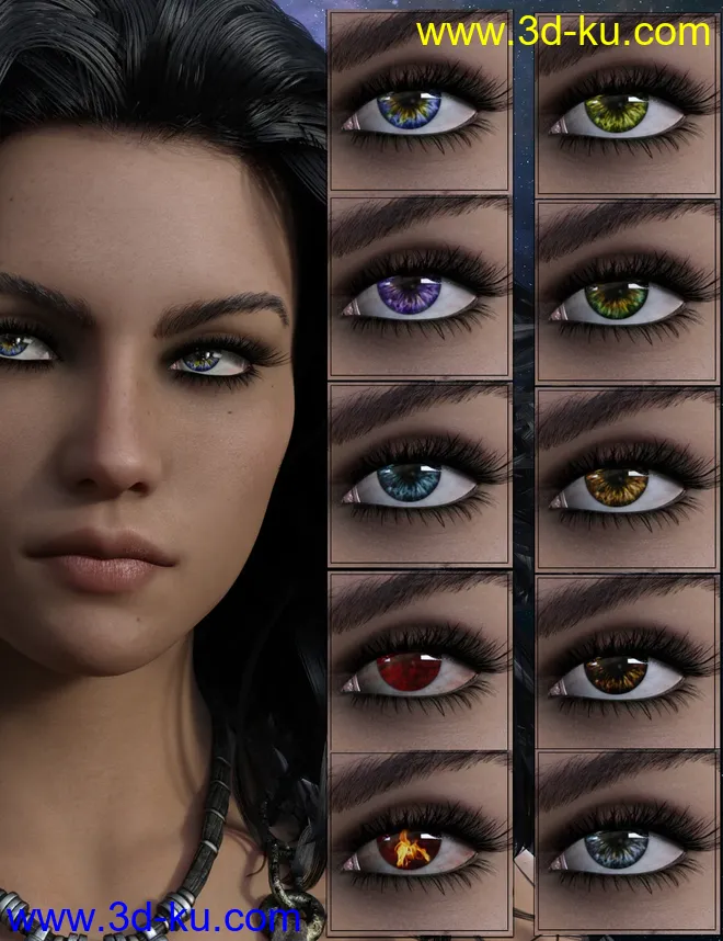 Leolani for Genesis 8 Female模型的图片2