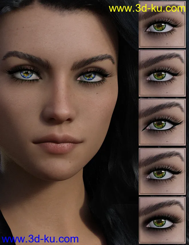 Leolani for Genesis 8 Female模型的图片3