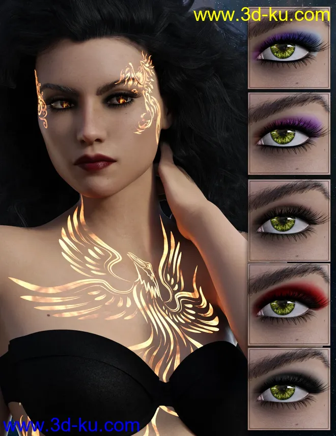 Leolani for Genesis 8 Female模型的图片4