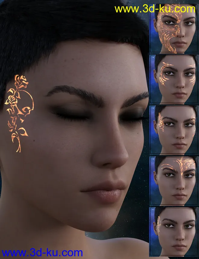 Leolani for Genesis 8 Female模型的图片5