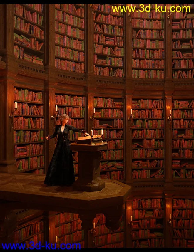 Library of Wizardry模型的图片2