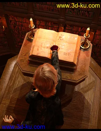 3D打印模型Library of Wizardry的图片