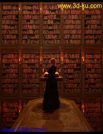 3D打印模型Library of Wizardry的图片