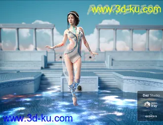 LIE Fae Tattoos for Genesis 3 and 8 Female(s)模型的图片14