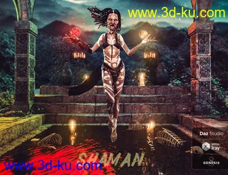 LIE Fae Tattoos for Genesis 3 and 8 Female(s)模型的图片17