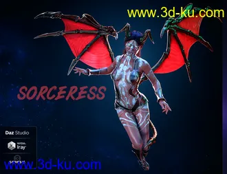 LIE Fae Tattoos for Genesis 3 and 8 Female(s)模型的图片23