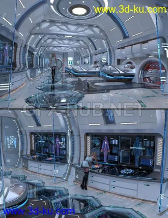 3D打印模型Lifepod Hangar的图片
